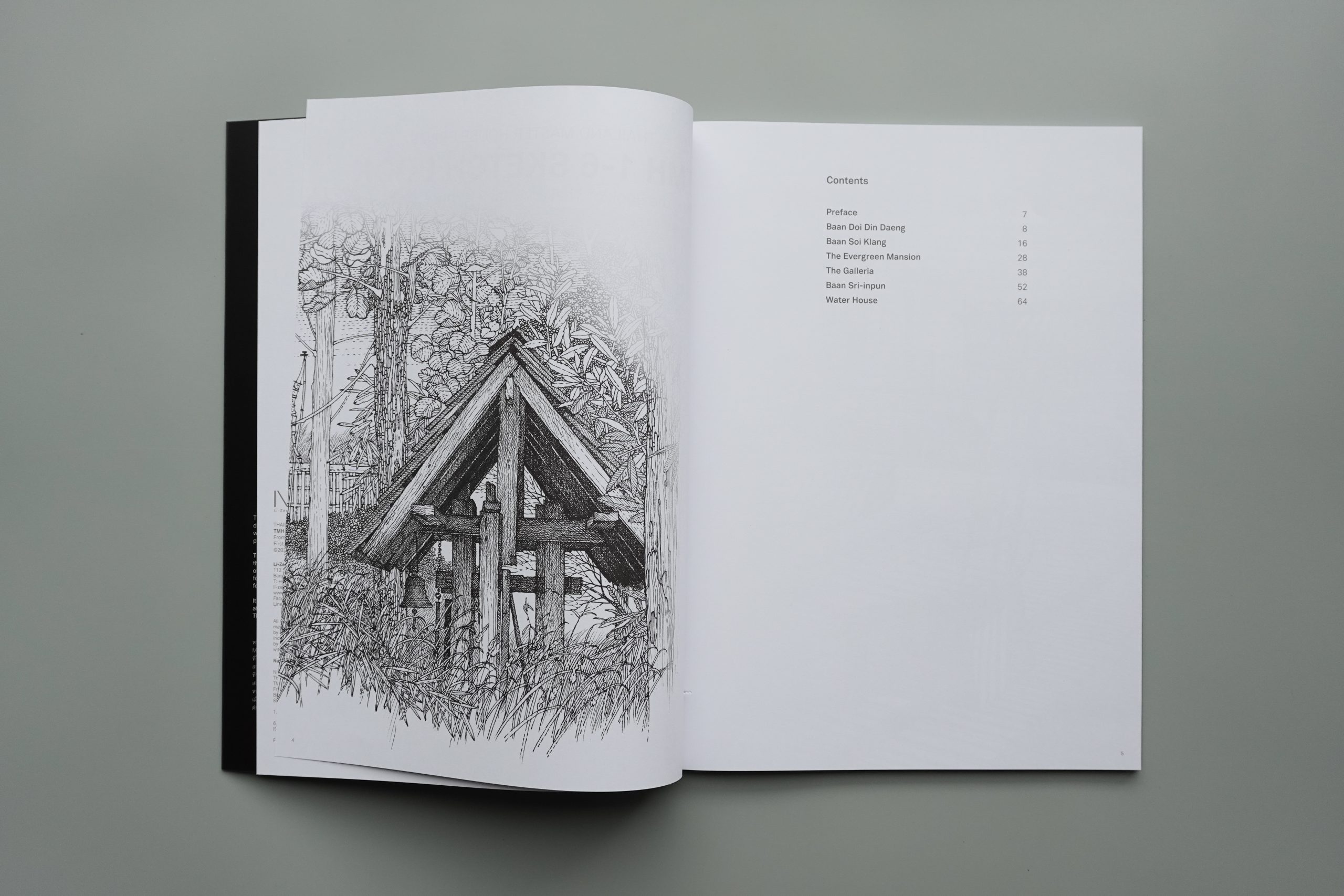 THAILAND MASTER HOUSE SERIES: Special Edition TMH1-6 SKETCH BOOK - Image 2