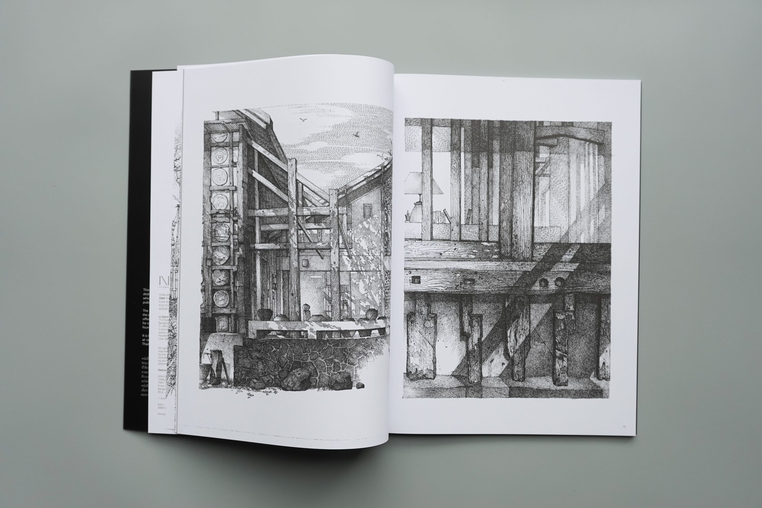 THAILAND MASTER HOUSE SERIES: Special Edition TMH1-6 SKETCH BOOK - Image 4