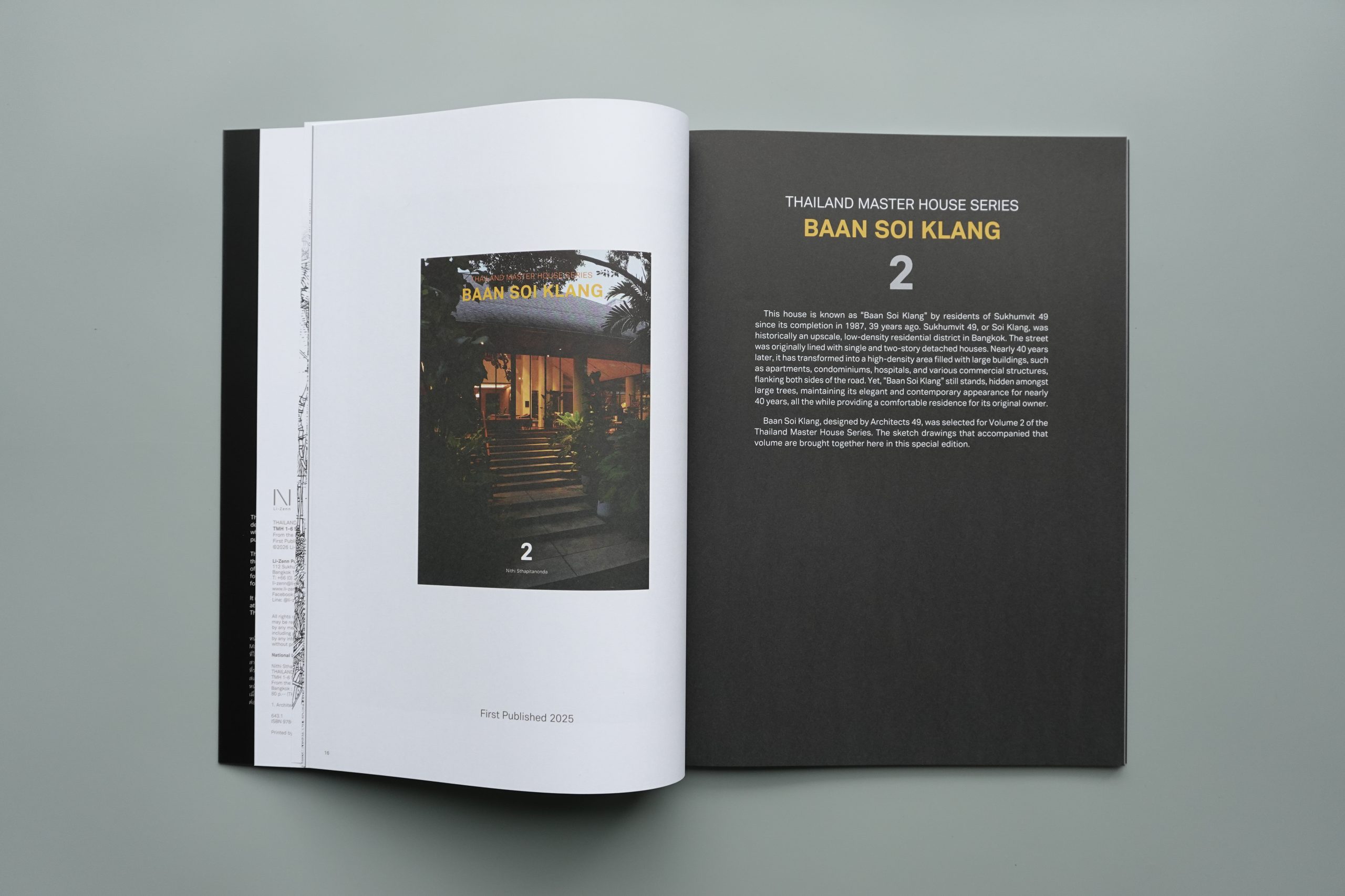 THAILAND MASTER HOUSE SERIES: Special Edition TMH1-6 SKETCH BOOK - Image 5