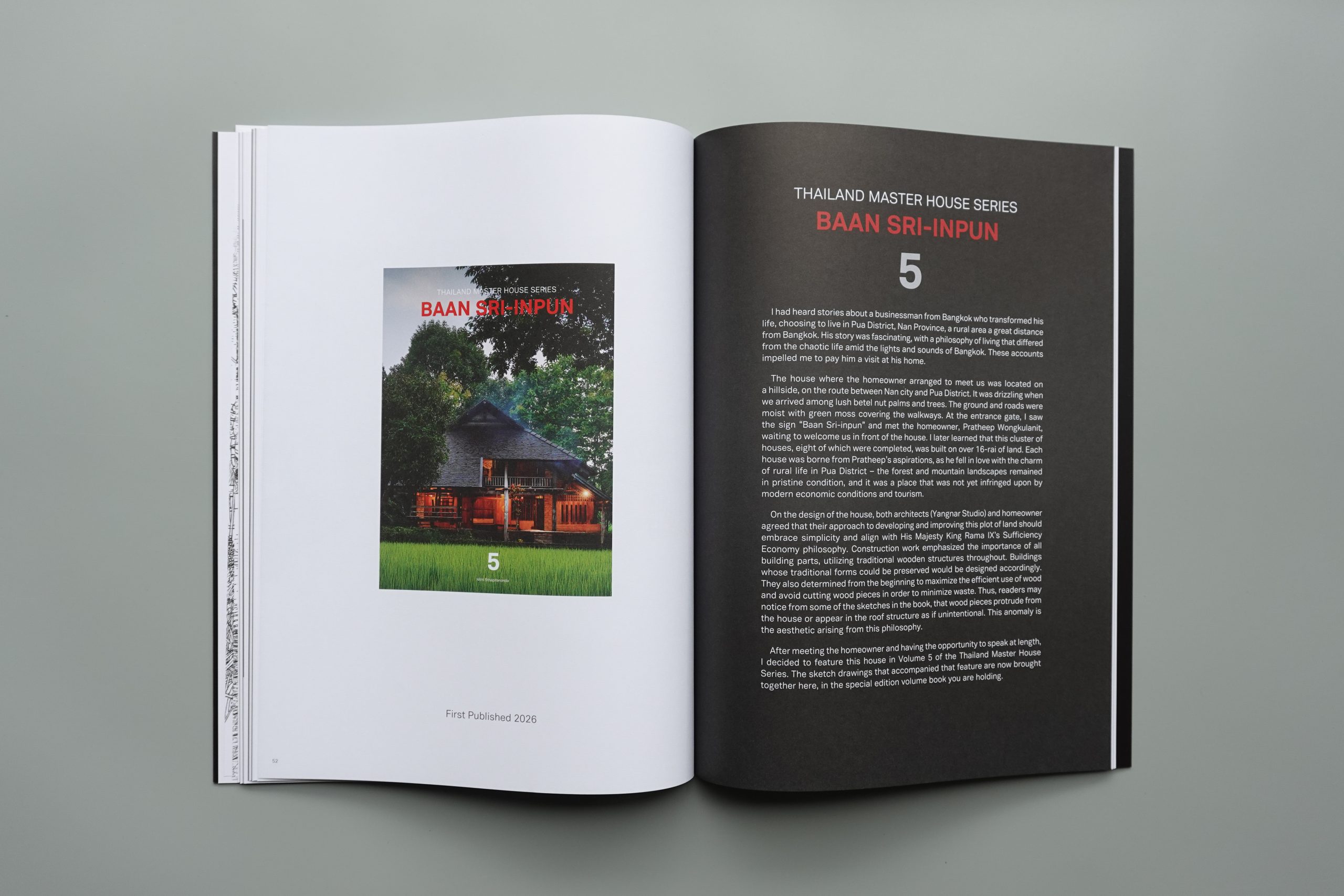 THAILAND MASTER HOUSE SERIES: Special Edition TMH1-6 SKETCH BOOK - Image 10