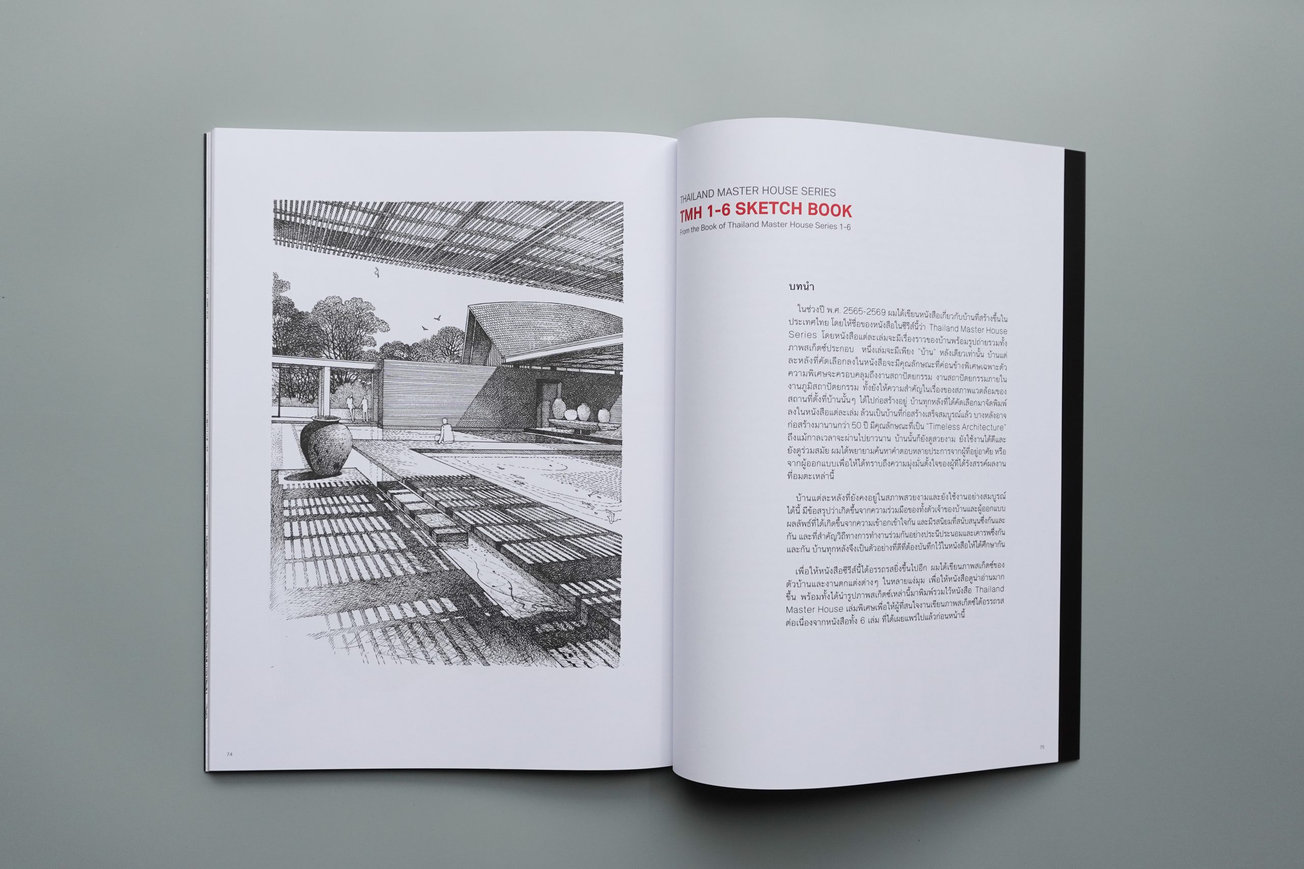 THAILAND MASTER HOUSE SERIES: Special Edition TMH1-6 SKETCH BOOK - Image 13