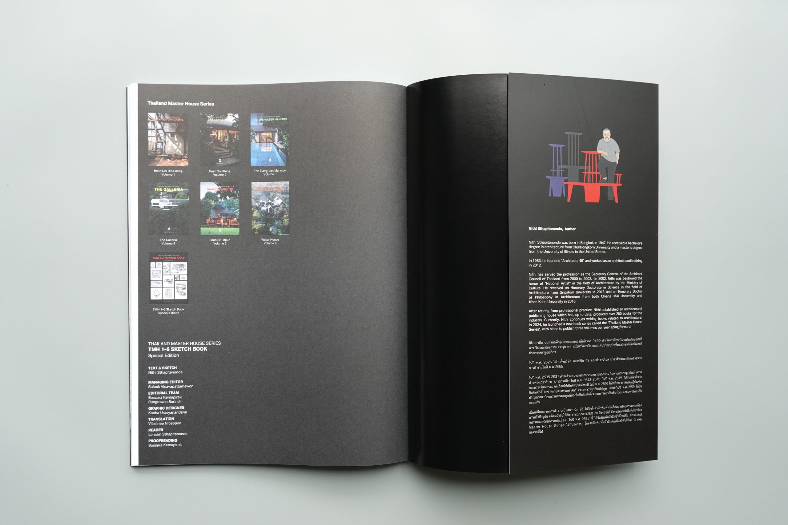 THAILAND MASTER HOUSE SERIES: Special Edition TMH1-6 SKETCH BOOK - Image 14