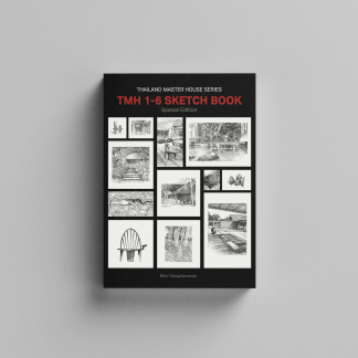 THAILAND MASTER HOUSE SERIES: Special Edition TMH1-6 SKETCH BOOK